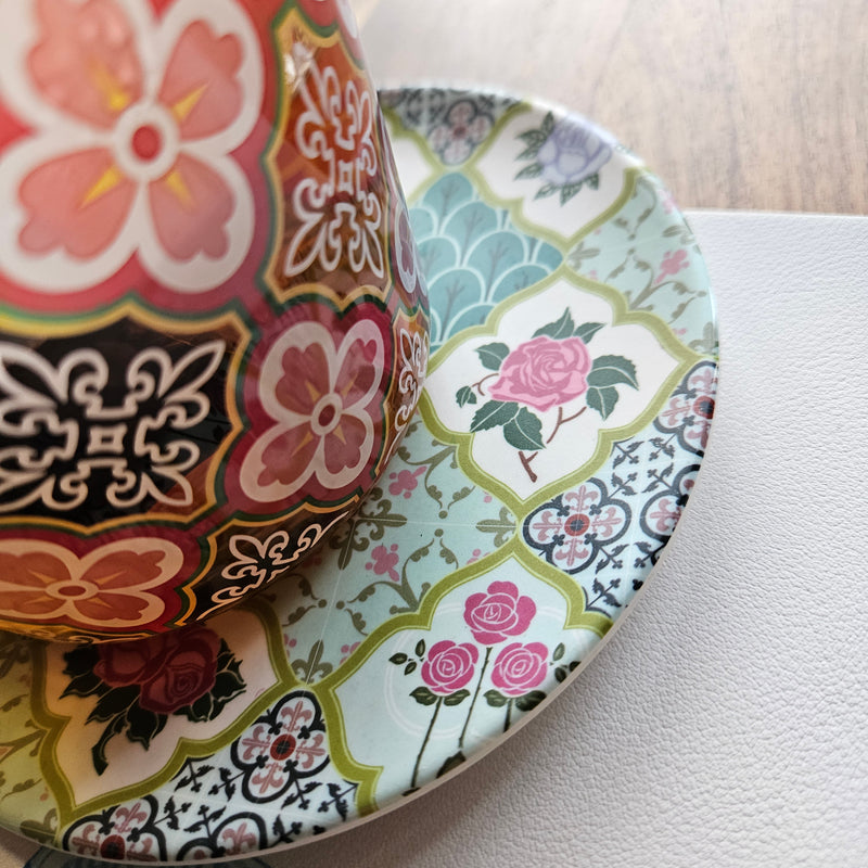 Mix Rose tile Bamboo Mini Plate - Limited edition 2023