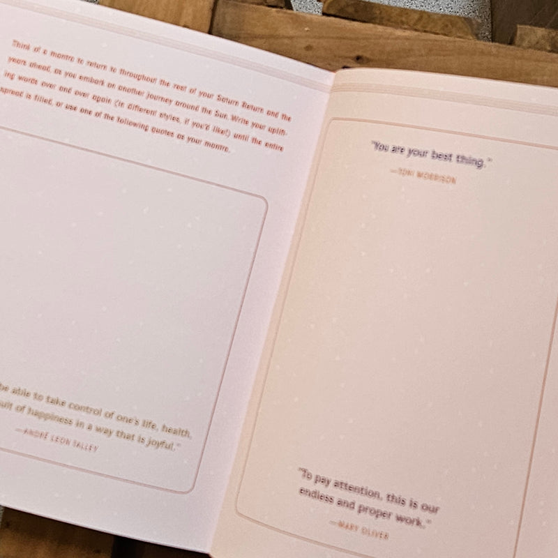 Surviving Your Saturn Return: A Guided Journal to Help You Thrive in Your Cosmic Coming-of-Age