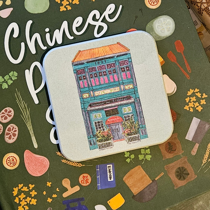 Diatomite Coaster Shophouse Collection