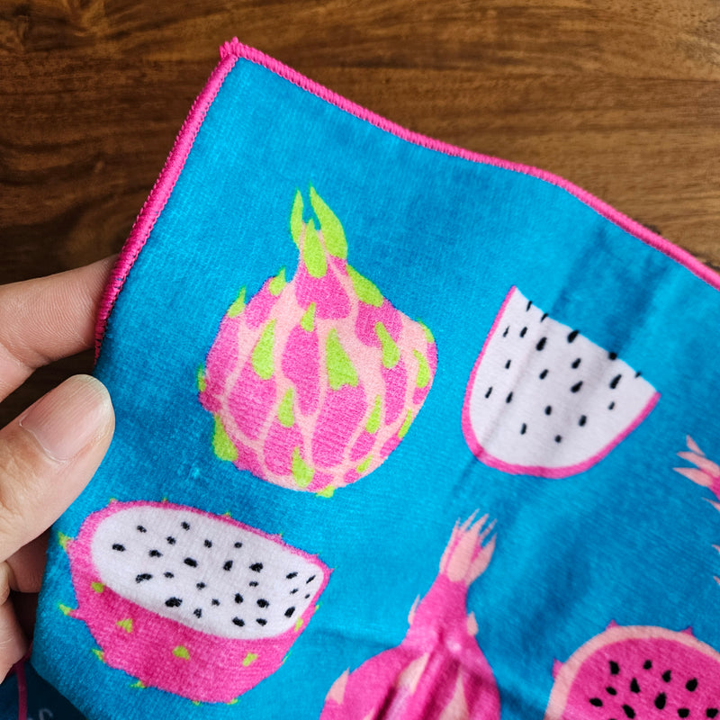 Singapore Fruits Towel Handkerchief
