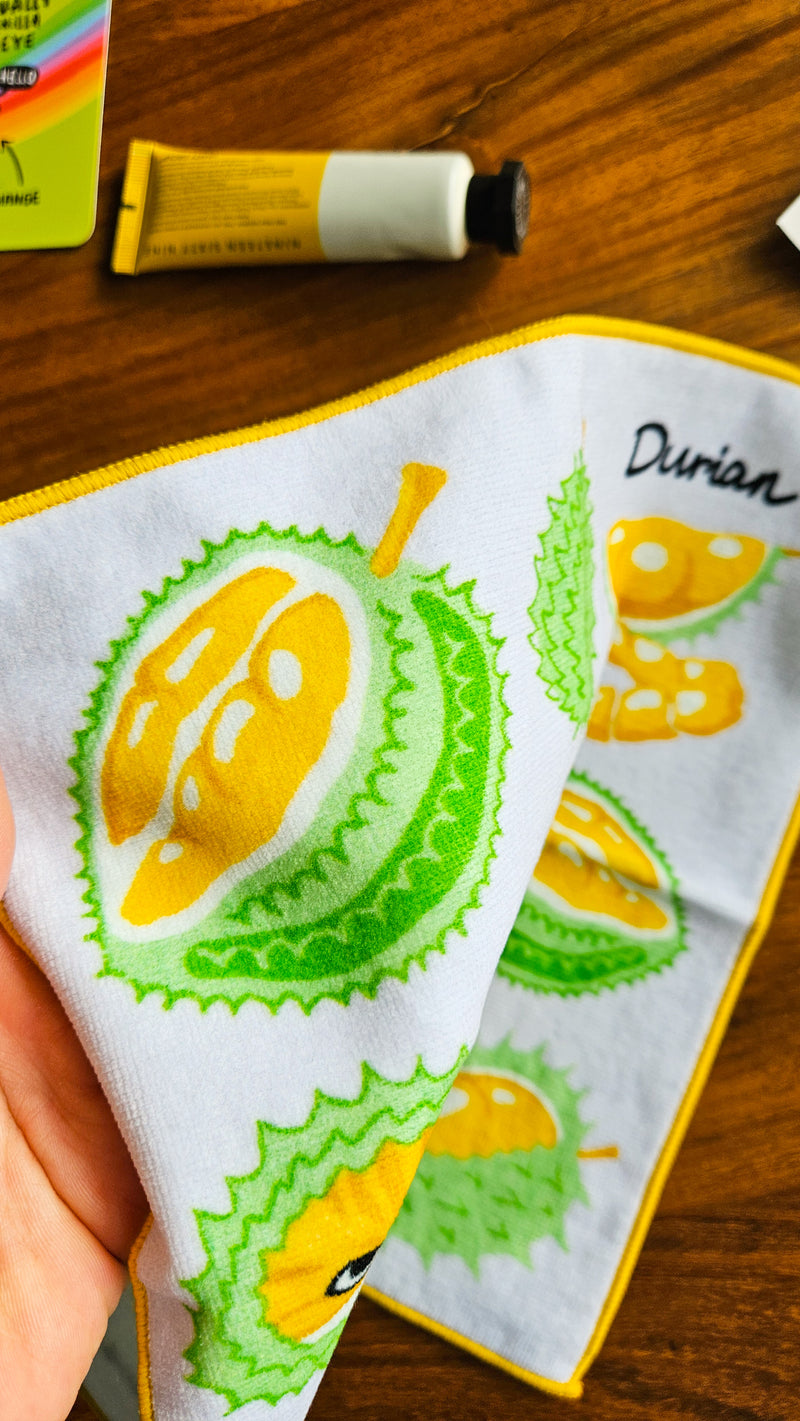 Singapore Fruits Towel Handkerchief