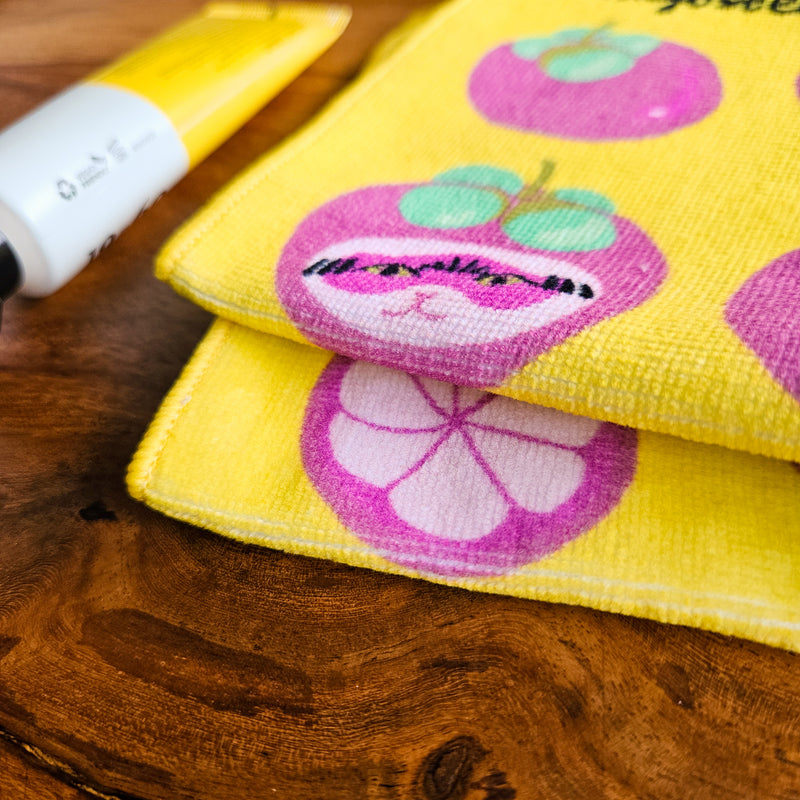 Singapore Fruits Towel Handkerchief