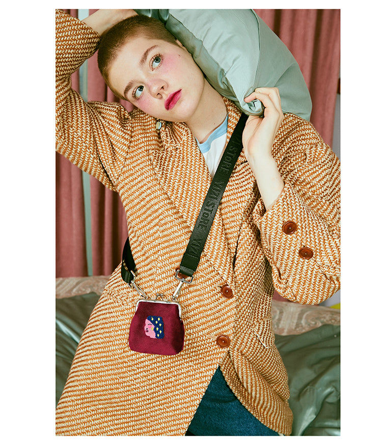 Velvet Clasp Bag Set