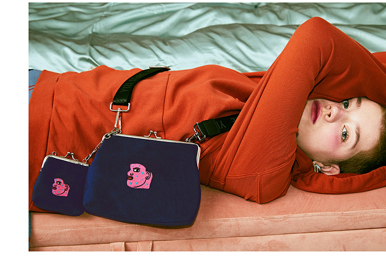 Velvet Clasp Bag Set