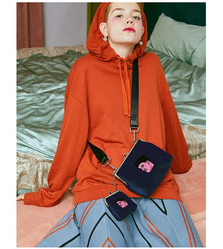 Velvet Clasp Bag Set