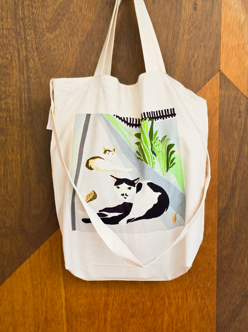 Neighbourhood Cats Sling Tote bag - Joo Chiat CC Cat