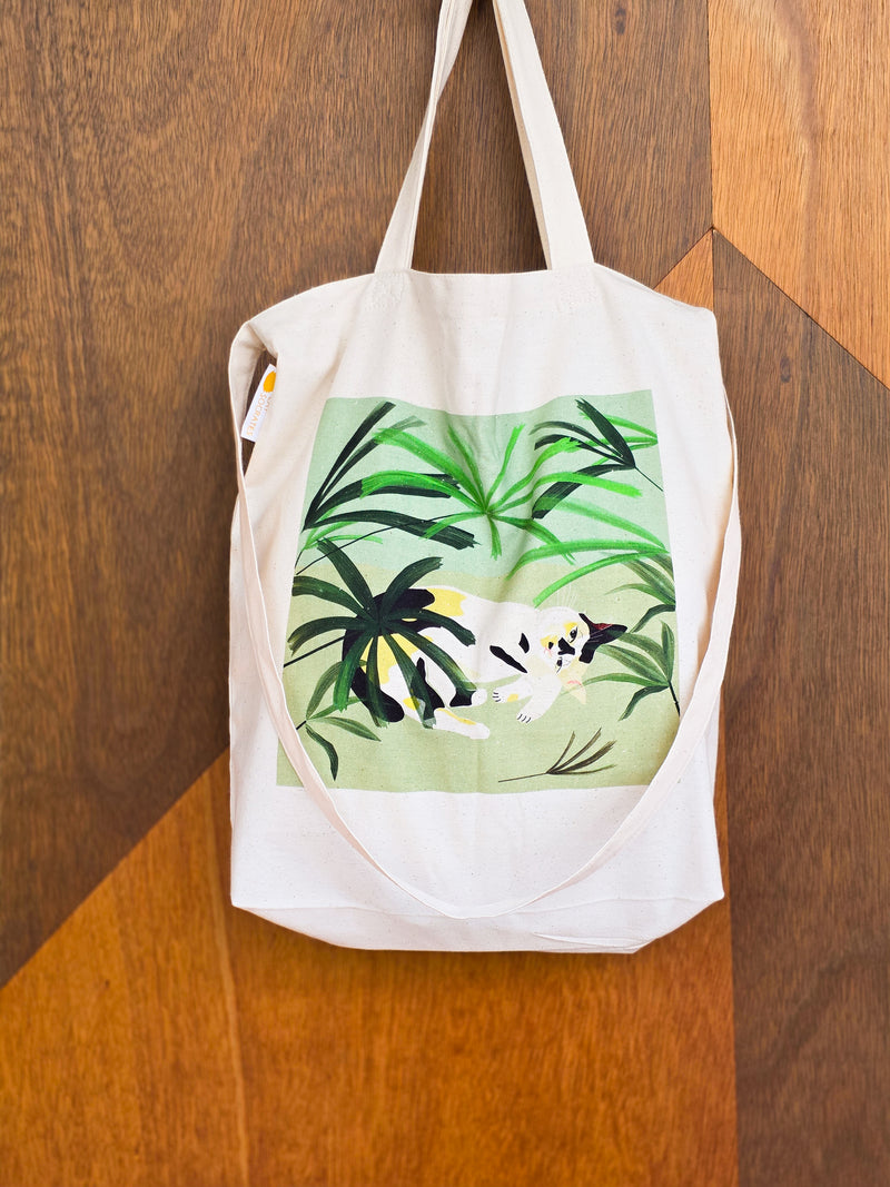 Neighbourhood Cats Sling Tote bag - Ann Siang Hill Cat