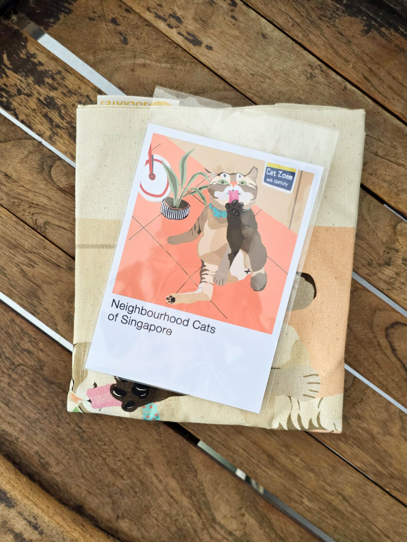 Neighbourhood Cats Sling Tote bag - Zoozoo