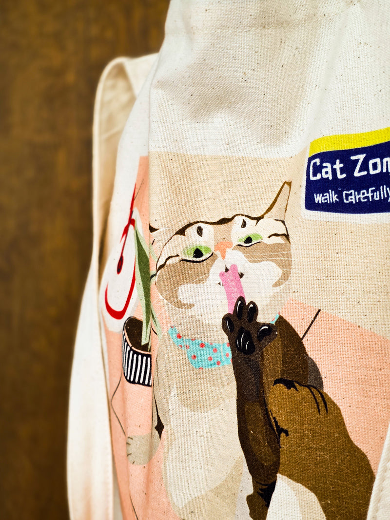 Neighbourhood Cats Sling Tote bag - Zoozoo