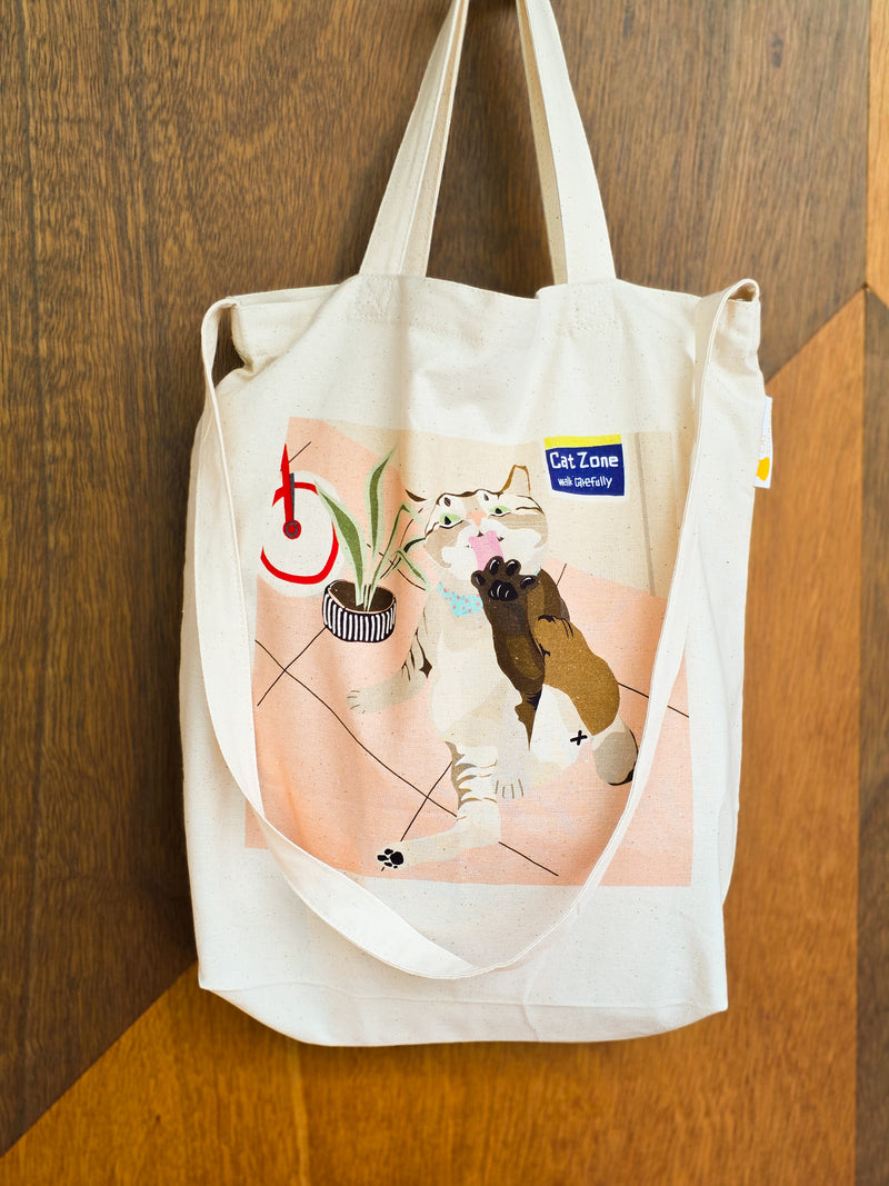 Neighbourhood Cats Sling Tote bag - Zoozoo