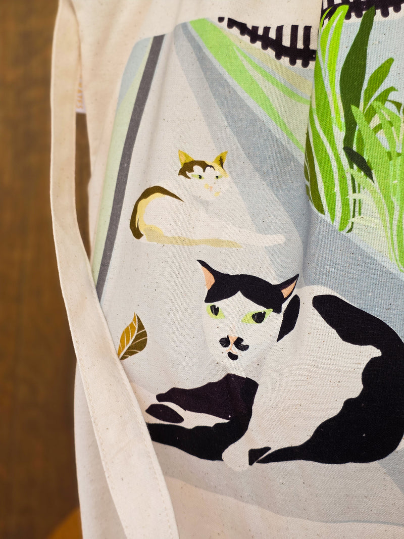 Neighbourhood Cats Sling Tote bag - Joo Chiat CC Cat