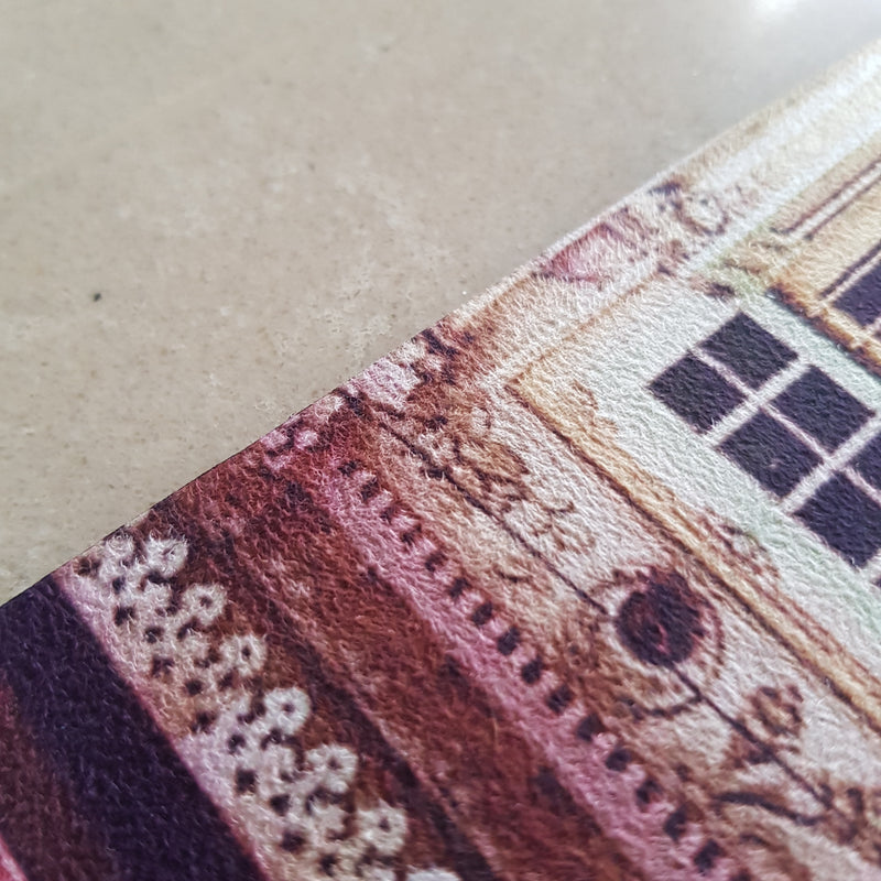 Vegan Suede Yoga Mat - Peranakan house
