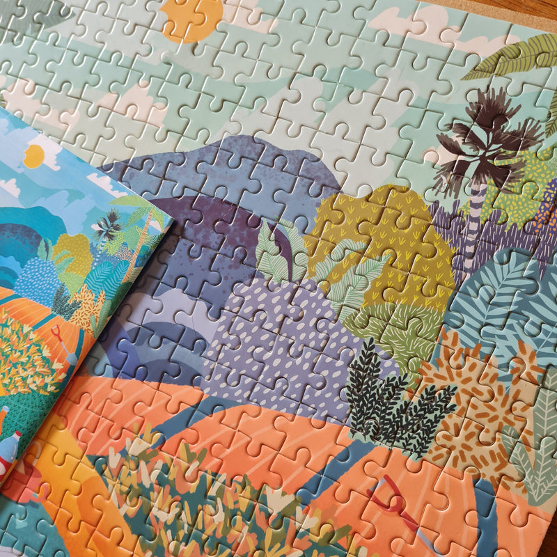 500 Pcs Puzzle South East Asia Artists Collection - Adriana Putri