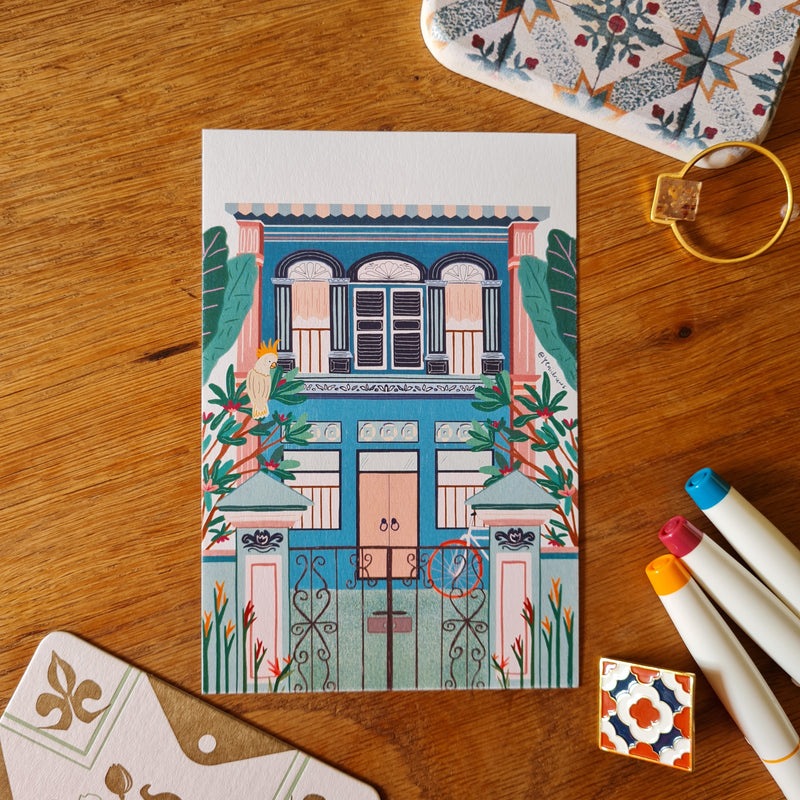 Singapore Postcard collection - Peranakan Heritage