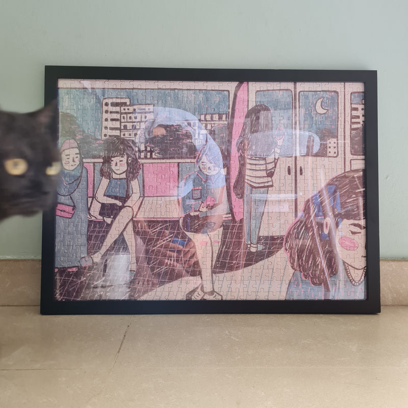 Matching Frame for 500pcs puzzle