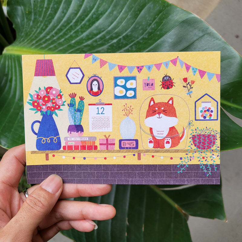 Minifanfan Postcard
