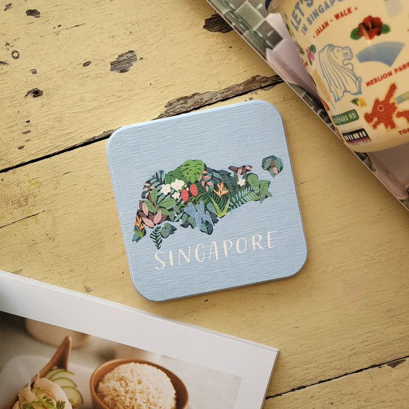 Diatomite Coaster Singapore Landmark Collection