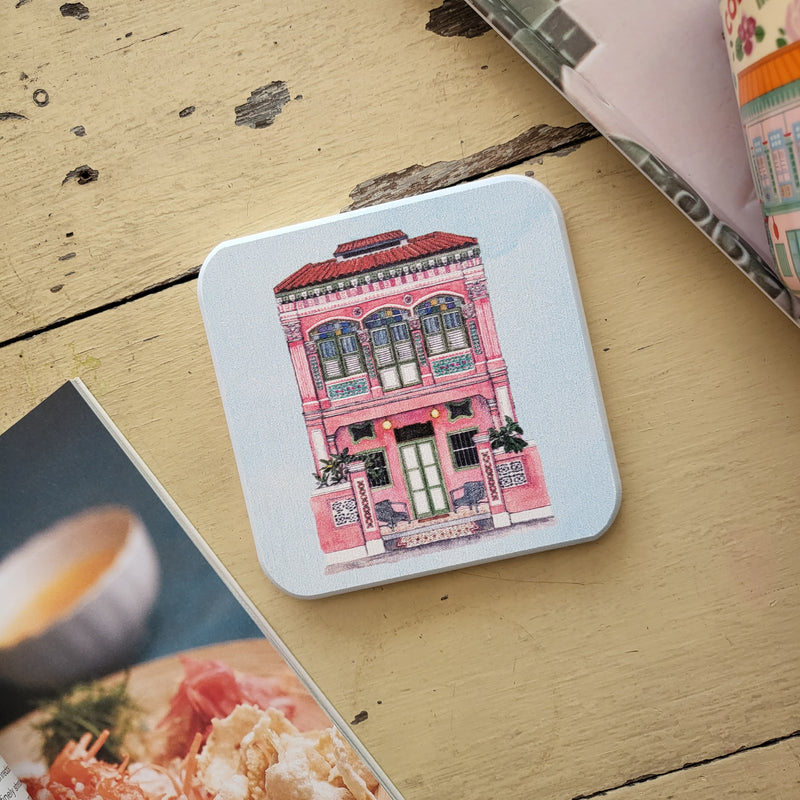 Diatomite Coaster Shophouse Collection
