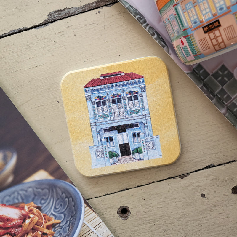 Diatomite Coaster Shophouse Collection