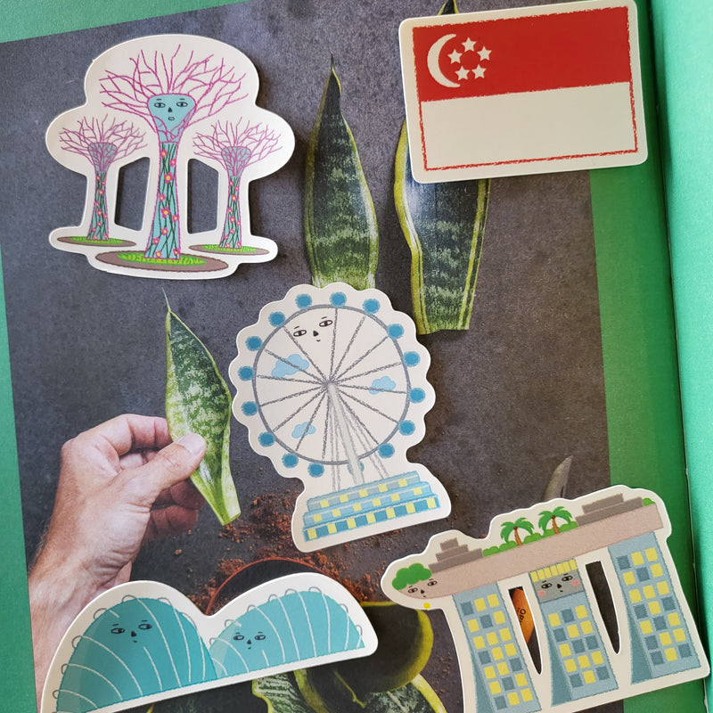 The Tiny Island sticker set