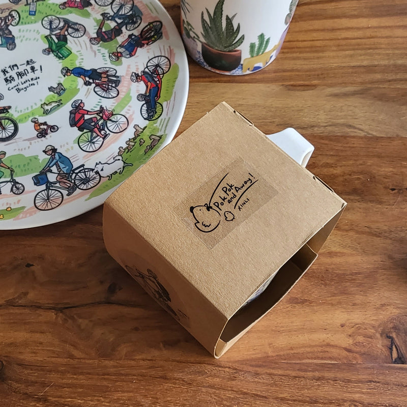 Come Ride Bicycles Bamboo Mug