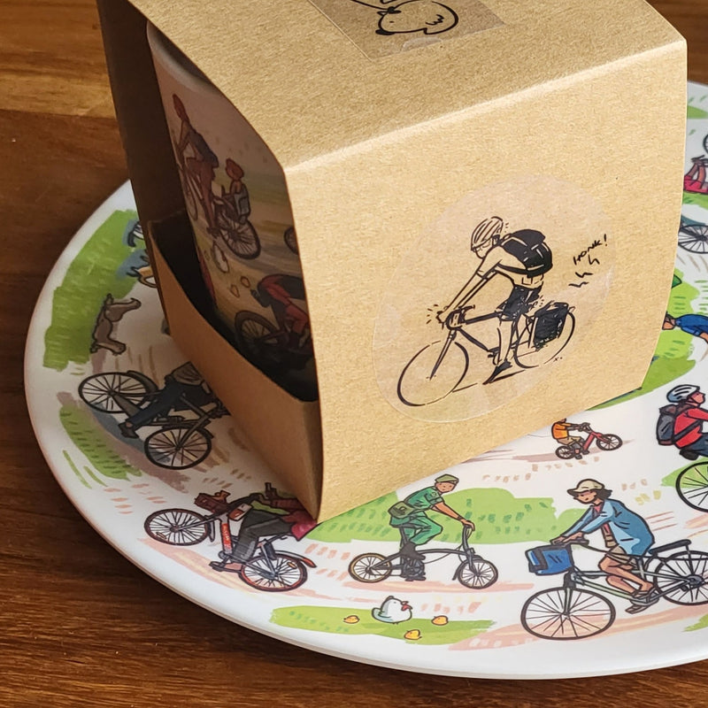 Come Ride Bicycles Bamboo Mug