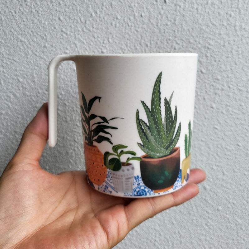 House Plants Bamboo Mug