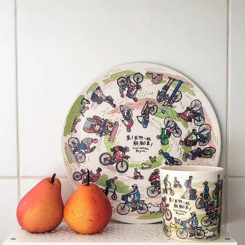 Come Ride Bicycles Bamboo Mug