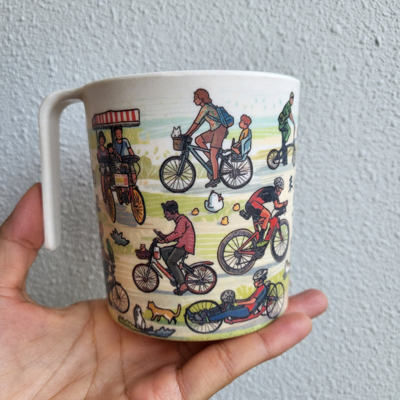 Come Ride Bicycles Bamboo Mug