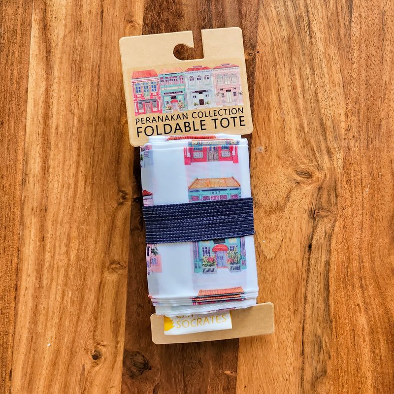 Instantly Fold Shopper Bag Peranakan Shophouse