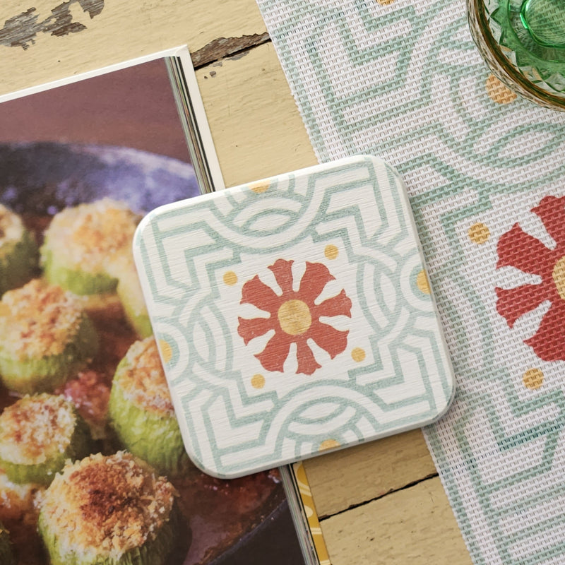 Peranakan Diatomite Coaster Collection