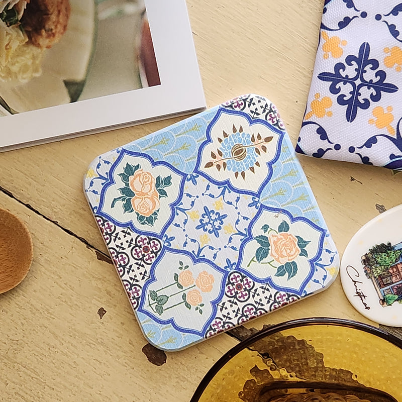 Peranakan Diatomite Coaster Collection