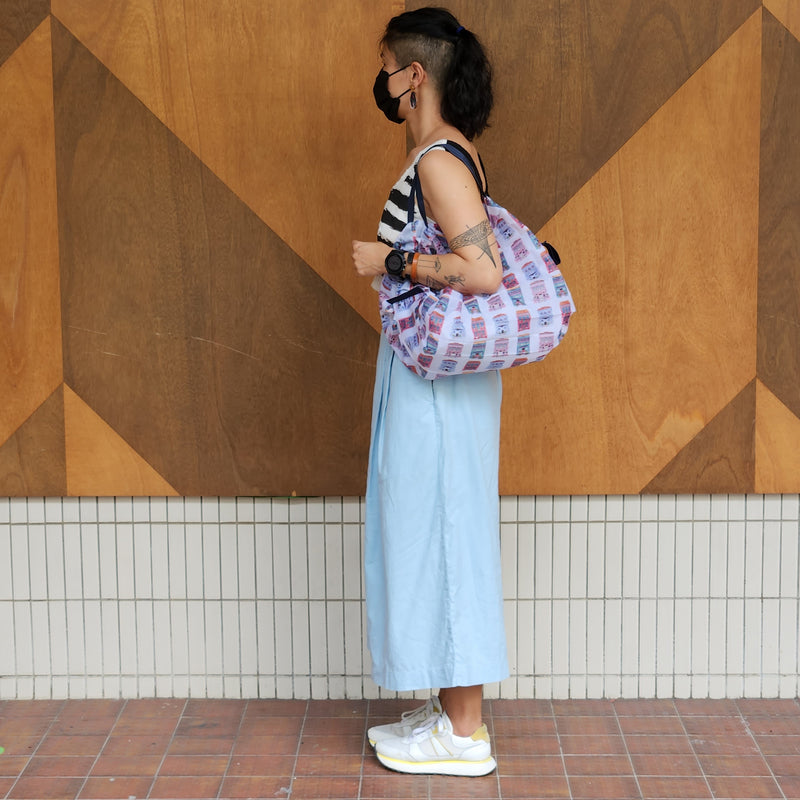 Instantly Fold Shopper Bag Peranakan Shophouse