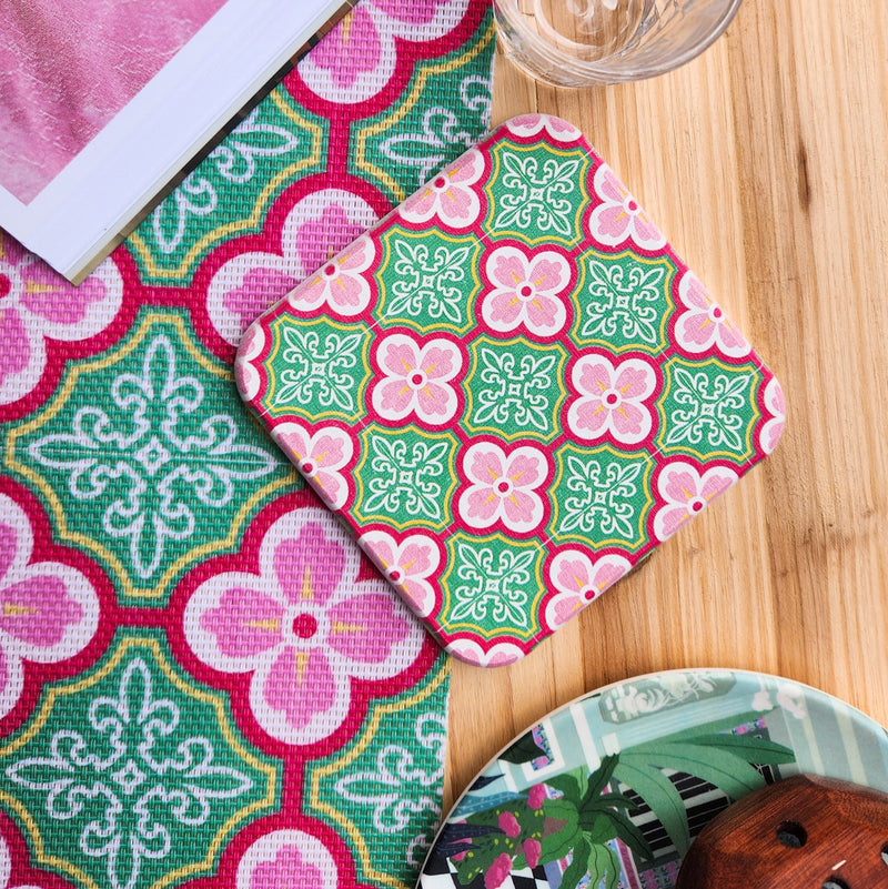 Peranakan Diatomite Coaster Collection