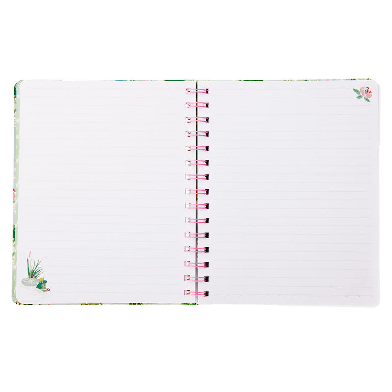 Cath Kidston Autumn Frogs Wire Notebook A5