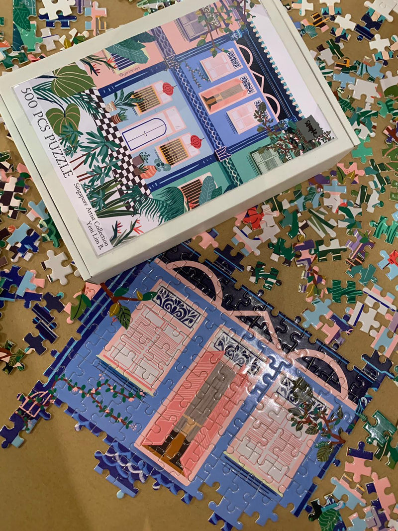 500 Pcs Puzzle South East Asia Artists Collection - Yeni Lim B.