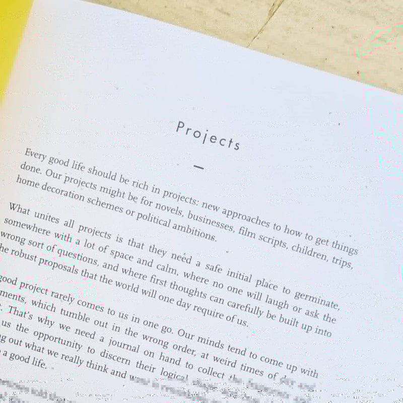 Writing as Therapy Journal - Projects