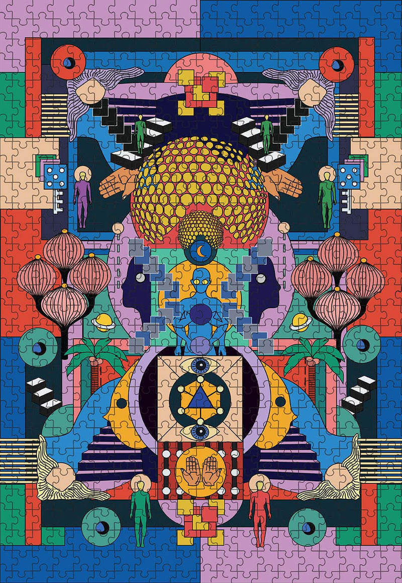 500 Pcs Puzzle South East Asia Artists Collection - Reza Hasni