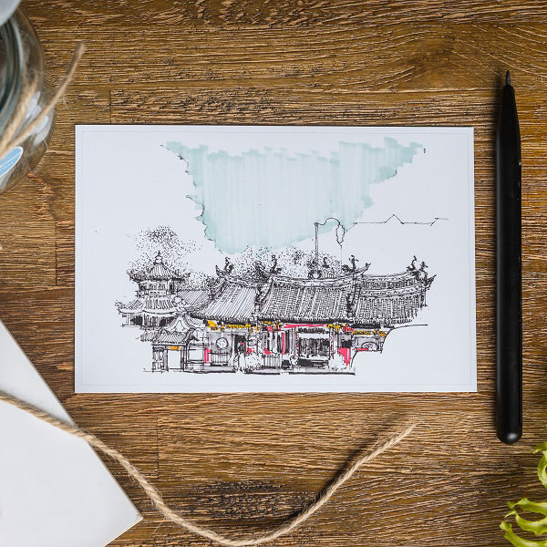 Singapore City Postcard Set