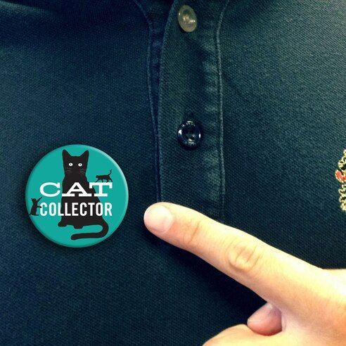 CAT COLLECTOR BADGE