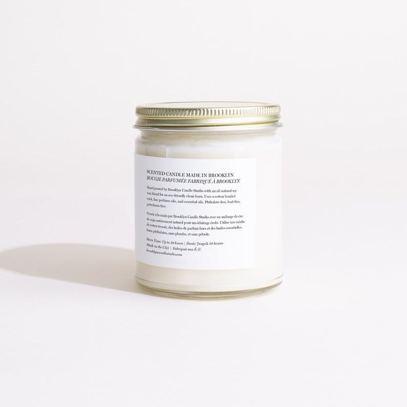 Fern+Moss Minimalist Candle by Brooklyn Candle Studio