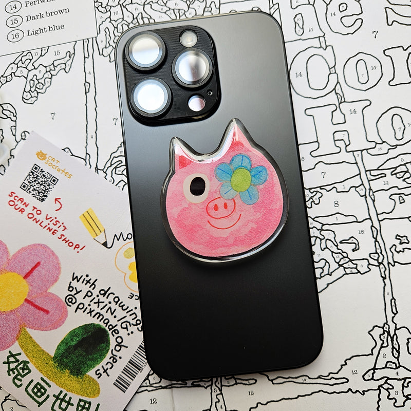 Drawing by Pix Mobile Pop socket