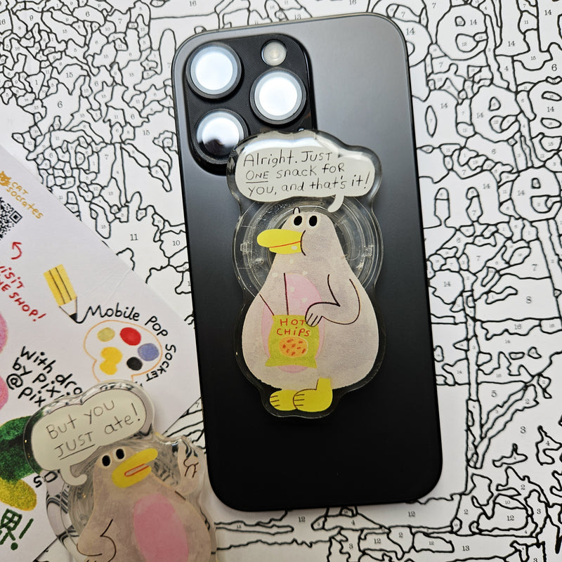 Drawing by Pix Mobile Pop socket