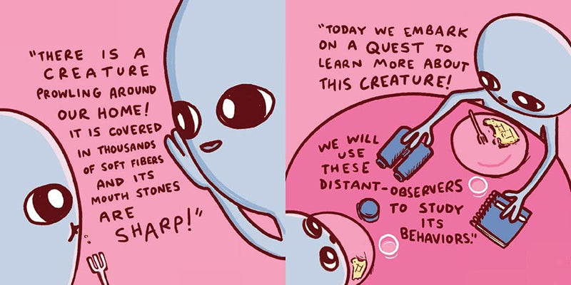 Strange Planet: The Sneaking, Hiding, Vibrating Creature