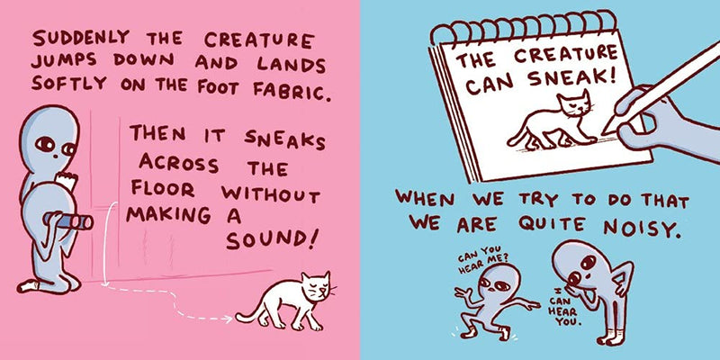 Strange Planet: The Sneaking, Hiding, Vibrating Creature