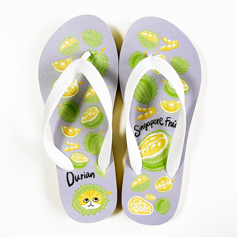 (Pre-order) Singapore Fruits Flip-flops Durian