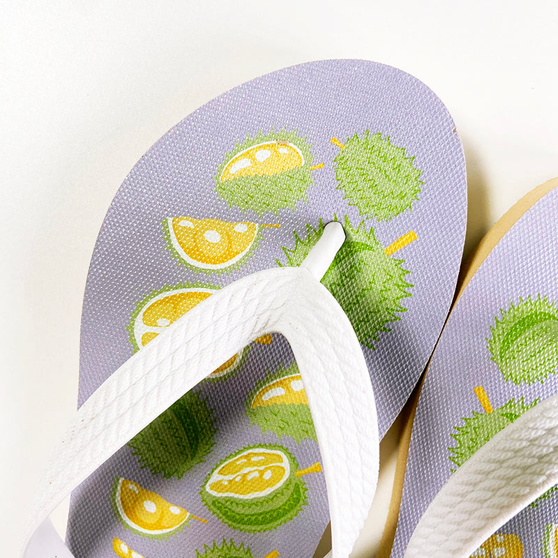 (Pre-order) Singapore Fruits Flip-flops Durian