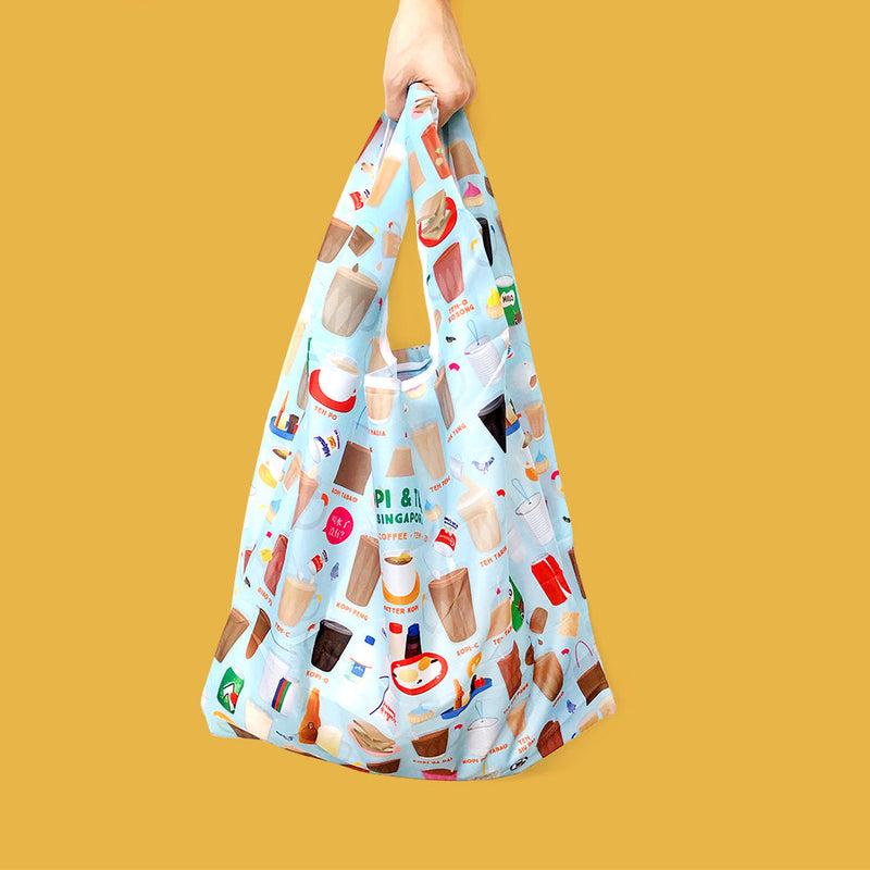 Singapore Theme Foldable Shopper bag