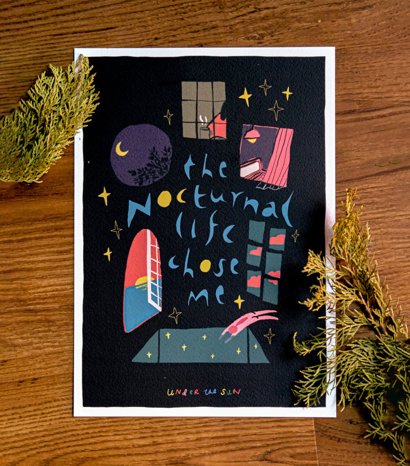 Nocturnal Life Art Print