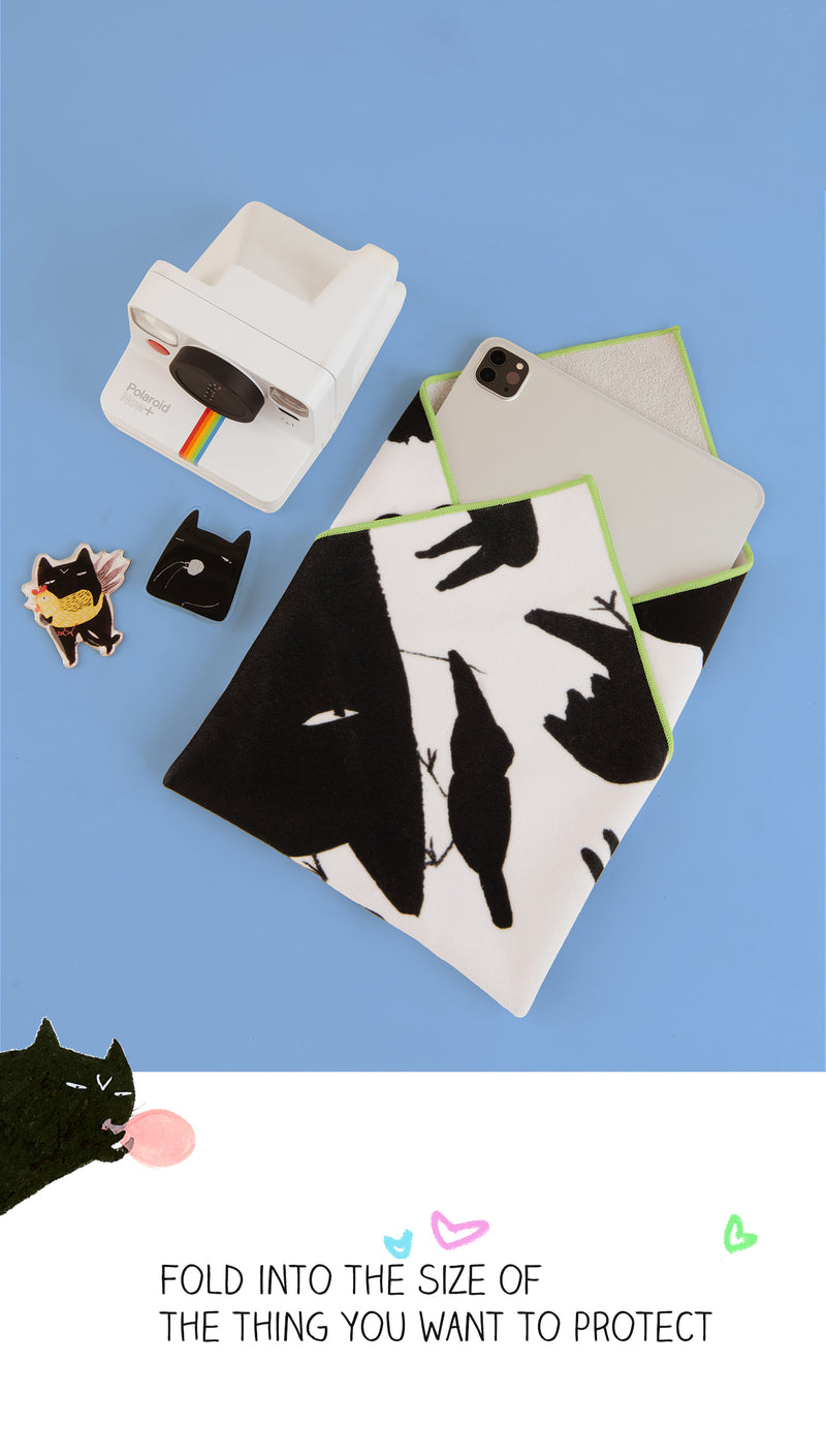 Life of the Black Cat Self-Adhesive Protective Wrap